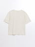 LC Waikiki Crew Neck Printed Short Sleeve Oversized T-Shirt